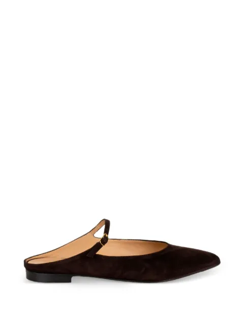 STATUS pointed-toe mules Brown H270AMALFI490