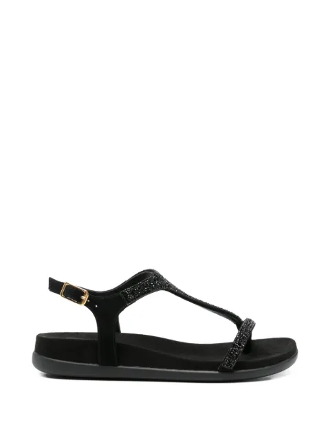 Unisa Canada embellished leather sandals Black CANADAKS