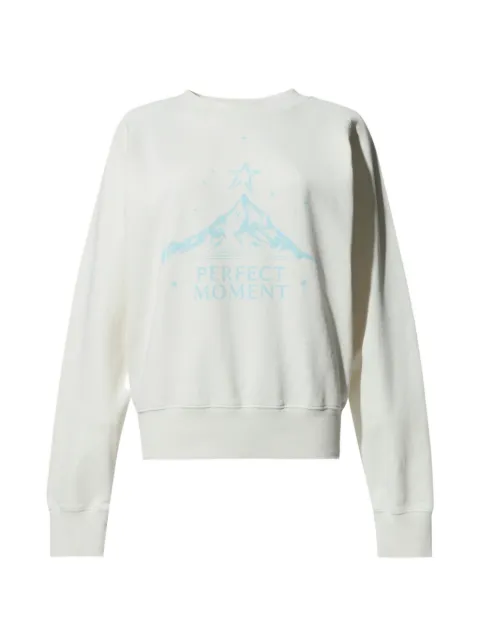 Perfect Moment logo sweatshirt White W3001368