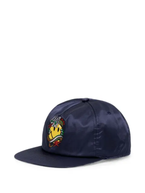 MARKET Smiley dragon-embroidered cap Blue 390000430