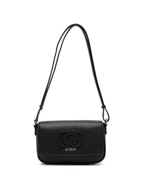GUESS USA Isola embossed logo shoulder bag Black BG990521