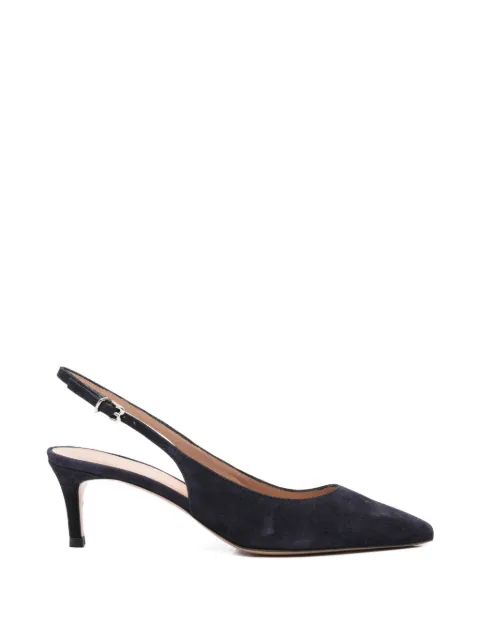 Roberto Festa slingback suede pumps Blue BRUNY