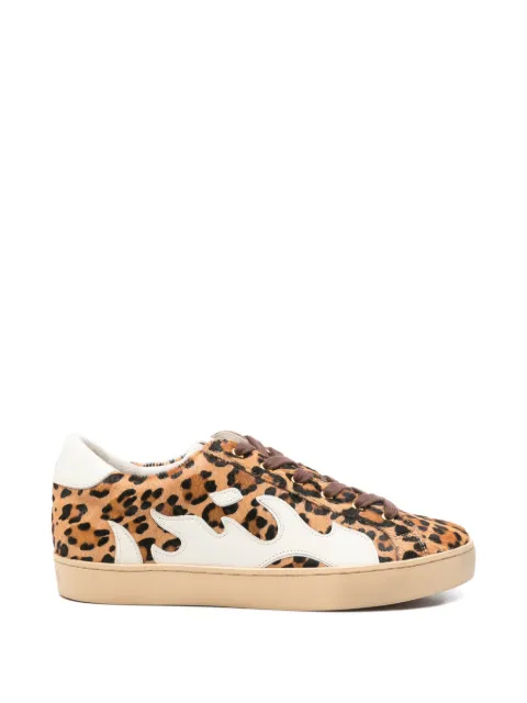 Gamin leopard-pattern sneakers Brown D0279S91
