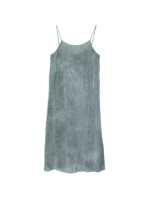 Uma Wang Anaya slip midi dress Blue UW5085