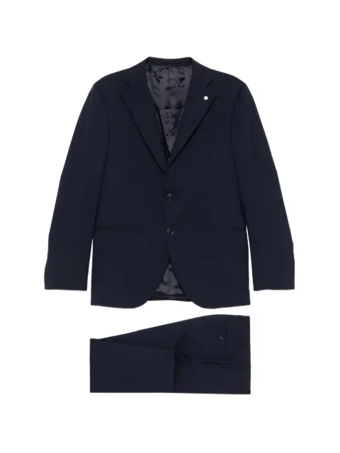 L.B.M. 1911 single-breasted suit Blue 3301005314