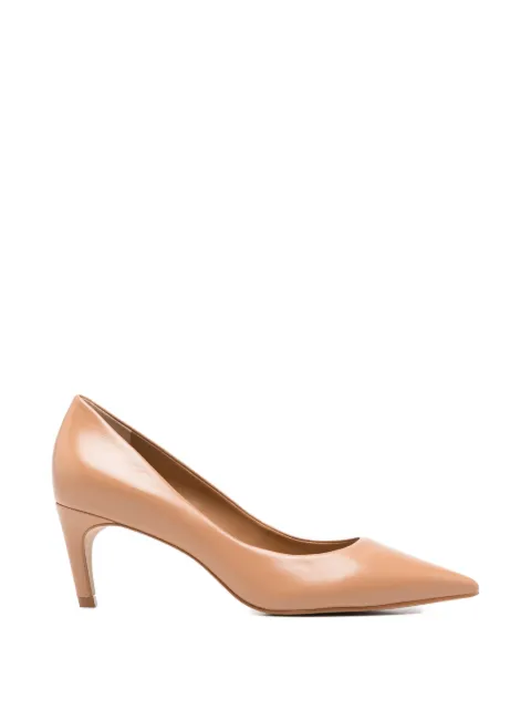 CARRANO pointed-toe leather pumps Neutrals 853003