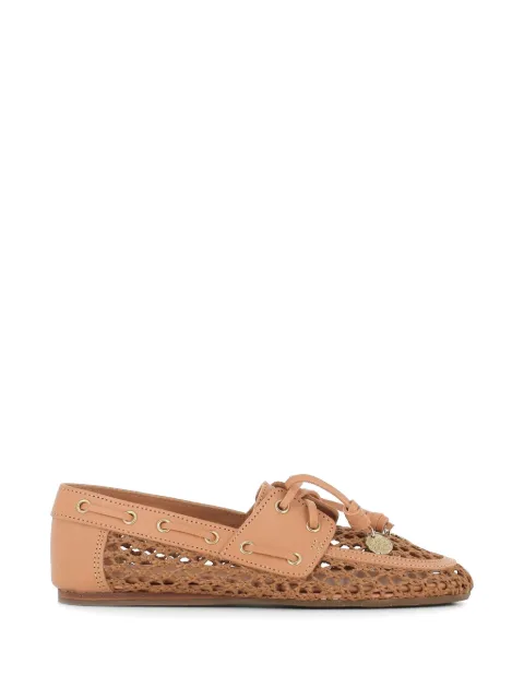 Ancient Greek Sandals Pliaria boat shoes Brown PLIARIAVACCHETTA
