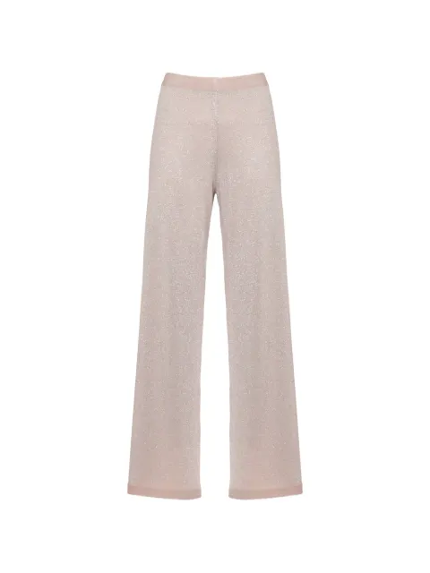 D.Exterior elasticated palazzo pants Neutrals 623805CONC