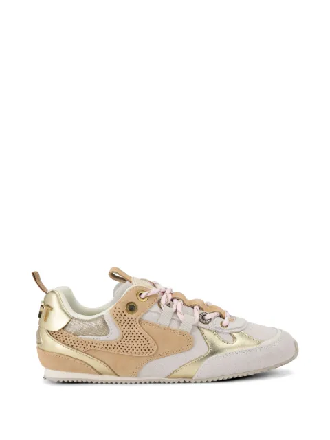 Kurt Geiger London perforated panel slim runner sneakers Neutrals 5613515219