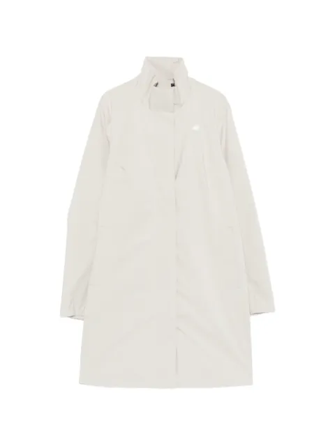 K-Way funnel-neck coat Neutrals K31516W
