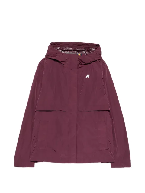 K-Way hooded jacket Purple K71432W