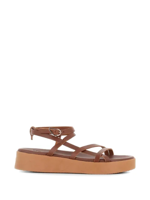 Ancient Greek Sandals Stiliani sandals Brown STILIANI