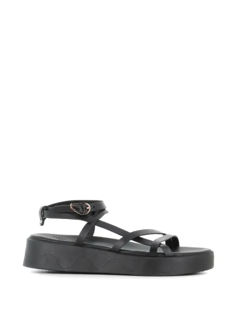 Ancient Greek Sandals Stiliani sandals Black STILIANI