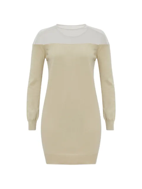 MM6 Maison Margiela long-sleeved dress Neutrals S62DA0077M13273