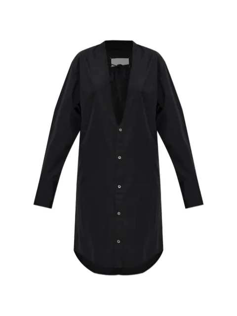 Maison Margiela V-neck shirt dress Black S29DD0068S43001