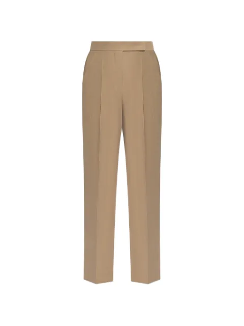 Max Mara Abate pocket pleated trousers Brown 2611131152600