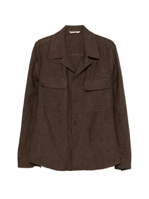 Briglia 1949 linen shirt Brown JOHN300118