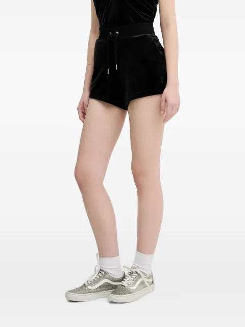 Juicy Couture flap-pockets mini shorts Black JCBHS224801