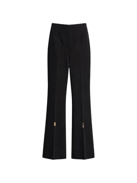 Danamé gold-tone hardware flared trousers Black 326SS3810C