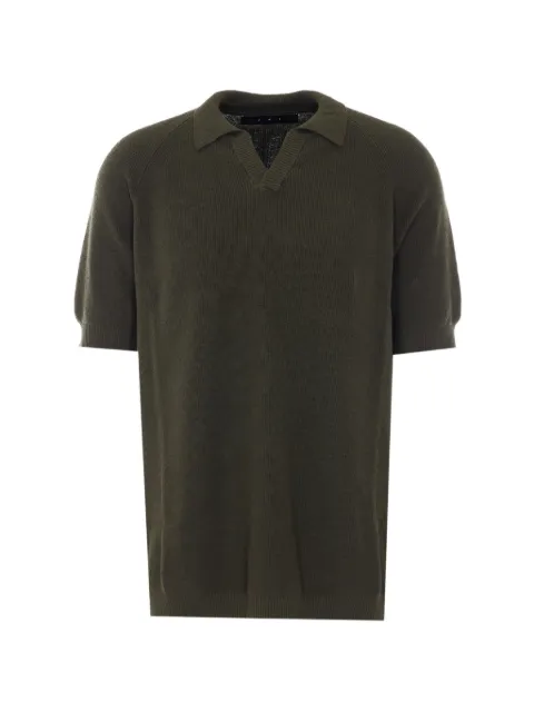 JG1 V-neck short-sleeved sweater Green SS2625