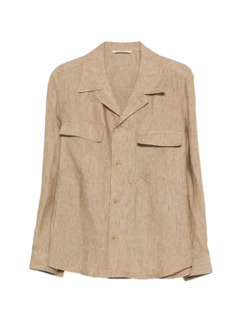 Briglia 1949 linen shirt Neutrals JOHN300118