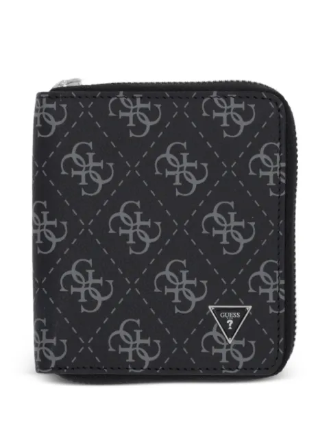 GUESS USA monogram wallet Black SMMALOLEA02
