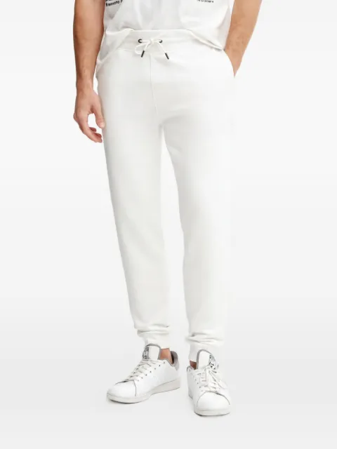 GUESS USA logo-patch drawstring track pants White Z2YB22KAIJ1