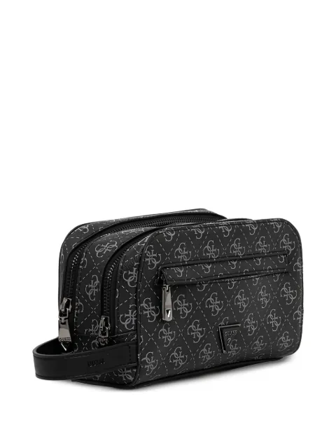 GUESS USA Milano monogram wash bag Black PMMILOP5461