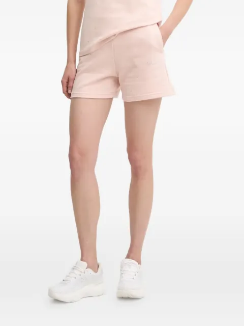 GUESS USA crystal-embellished shorts Pink V5RD03KCLJ0