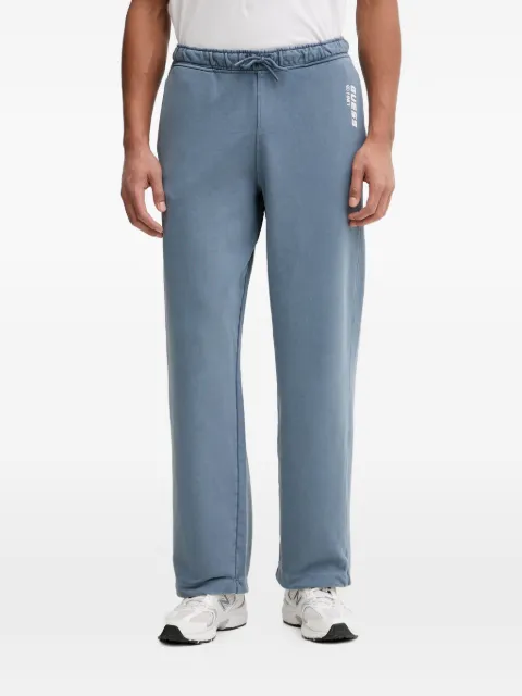 GUESS USA logo-print drawstring track pants Blue Z6RB07KD371