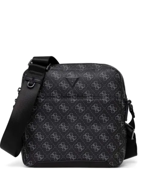 GUESS USA Torino patterned messenger bag Black HMTOLOP4258