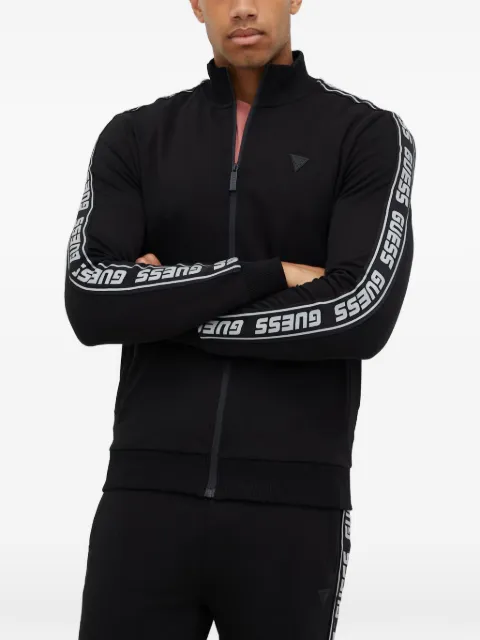 GUESS USA zip sweatshirt Black Z2YQ12K6ZS1