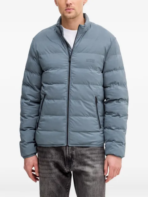 GUESS USA quilted puffer jacket Blue M6RL0IWJ242