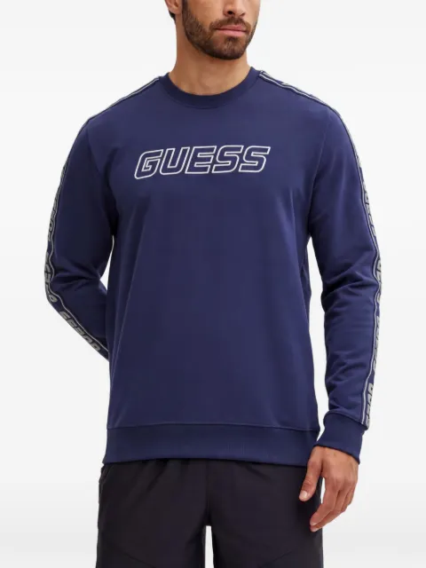 GUESS USA logo tape sweater Blue Z4GQ24K6ZS1