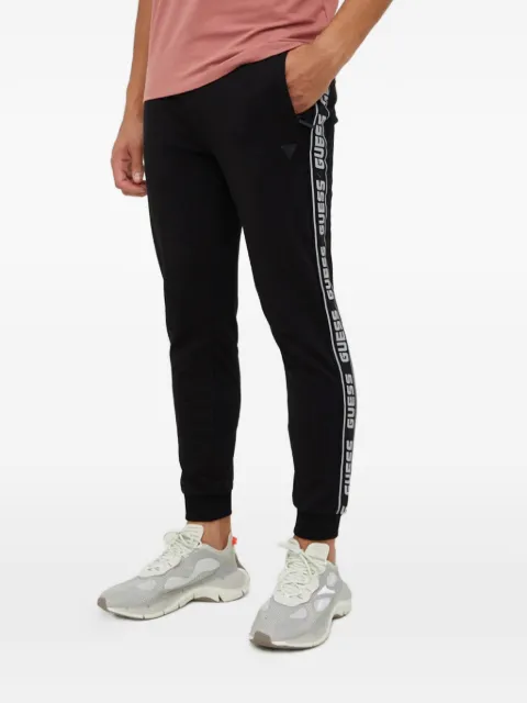 GUESS USA logo-tape track pants Black Z2YB19K6ZS1