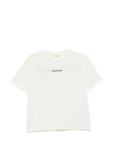 Balenciaga logo T-shirt Neutrals 850990TTVJ1