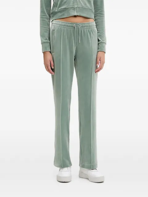 Juicy Couture crystal-embellished track pants Green JCAPW045