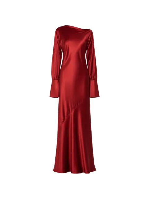Danamé flared maxi dress Red 626SS6651S