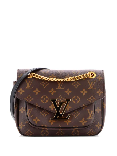 Louis Vuitton Pre-Owned Passy Handbag Monogram Canvas crossbody bag Brown AKLQQ288CN6830S4