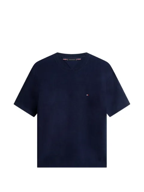 Tommy Hilfiger logo-detail t-shirt Blue MW0MW42794DW5