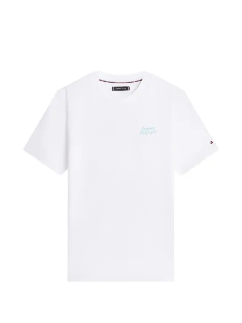 Tommy Hilfiger logo-detail T-shirt White MW0MW42386YBR