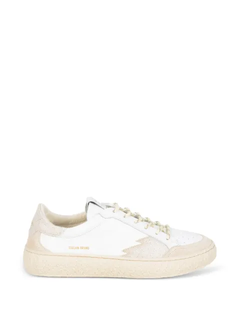 Stokton crackle-effect sneakers White VOLTIOU004U0CALFCRACKGESSO