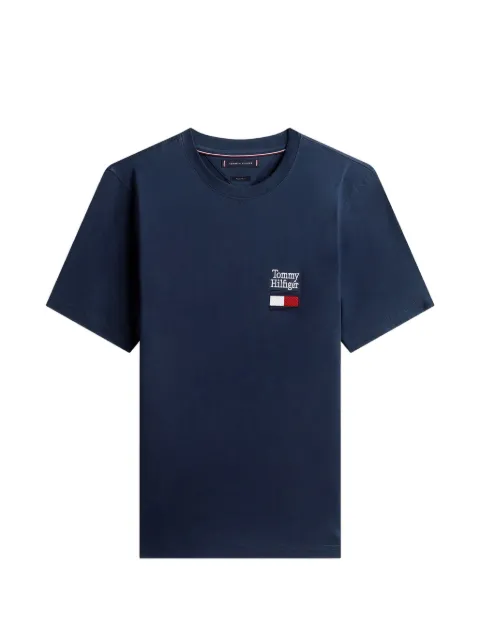 Tommy Hilfiger logo T-shirt Blue MW0MW42367DW5