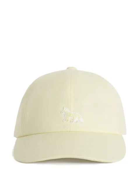 Maison Kitsuné Baby Fox baseball cap Yellow OW06108WB0026