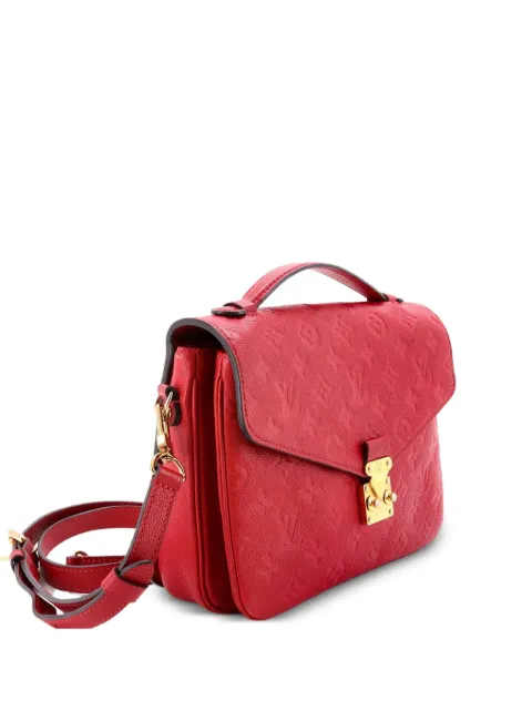 Louis Vuitton Pre-Owned Pochette Metis Monogram Empreinte Leather crossbody bag Red Y4QSAE7V57QEXGEH