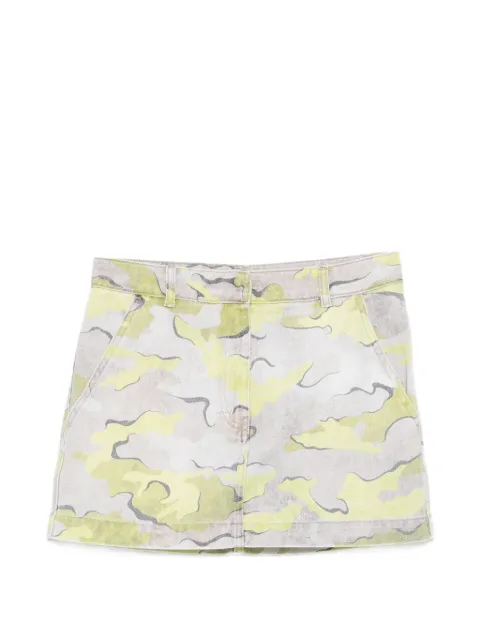 PINKO camouflage mini skirt Grey 107686A3O7