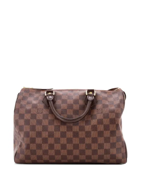 Louis Vuitton Pre-Owned Speedy Handbag Damier 30 satchel Brown BJOFMST7PL0ZX1FR