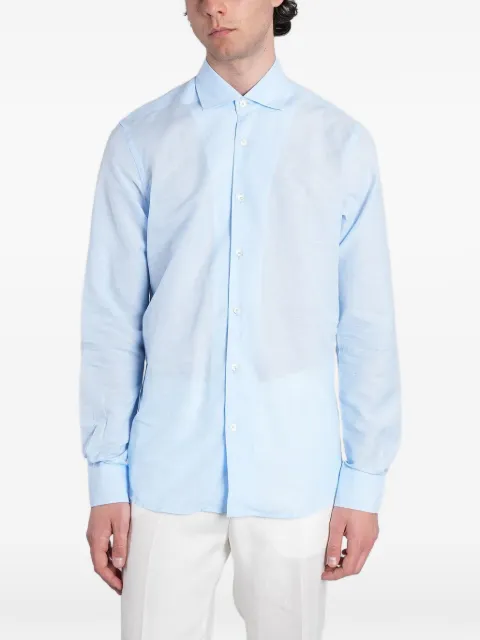 Tagliatore Hampton shirt Blue 740022U26E383