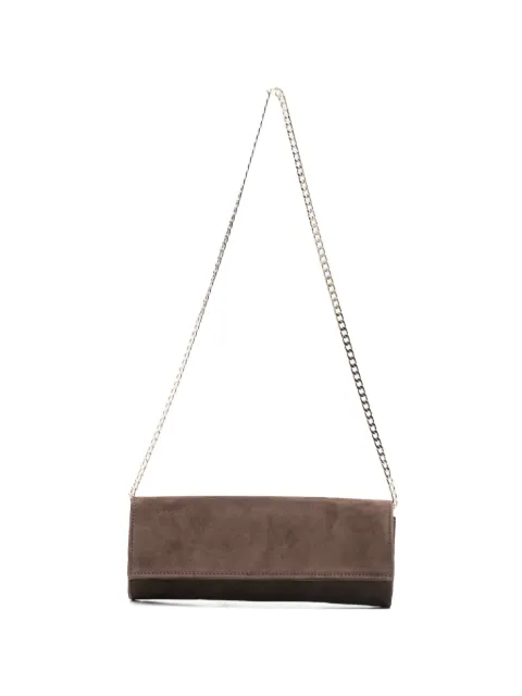 Castagna chain-strap shoulder bag Brown CLUTCH