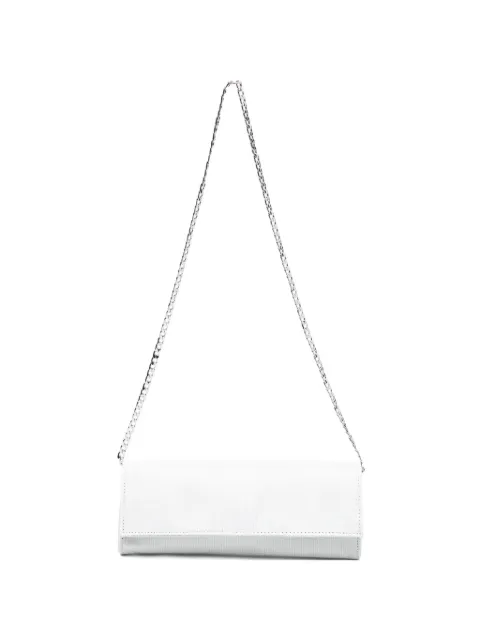 Castagna chain-strap clutch bag White CLUTCH